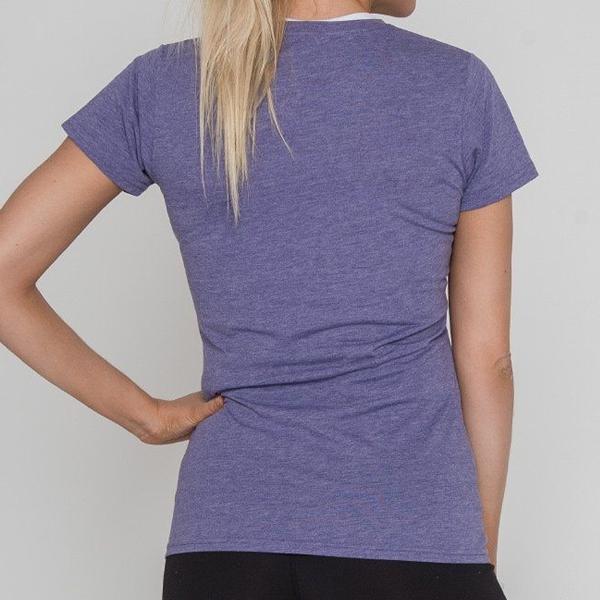 6361504710710 PURPLE MARL JUSTSTRONG TEE - Just Strong