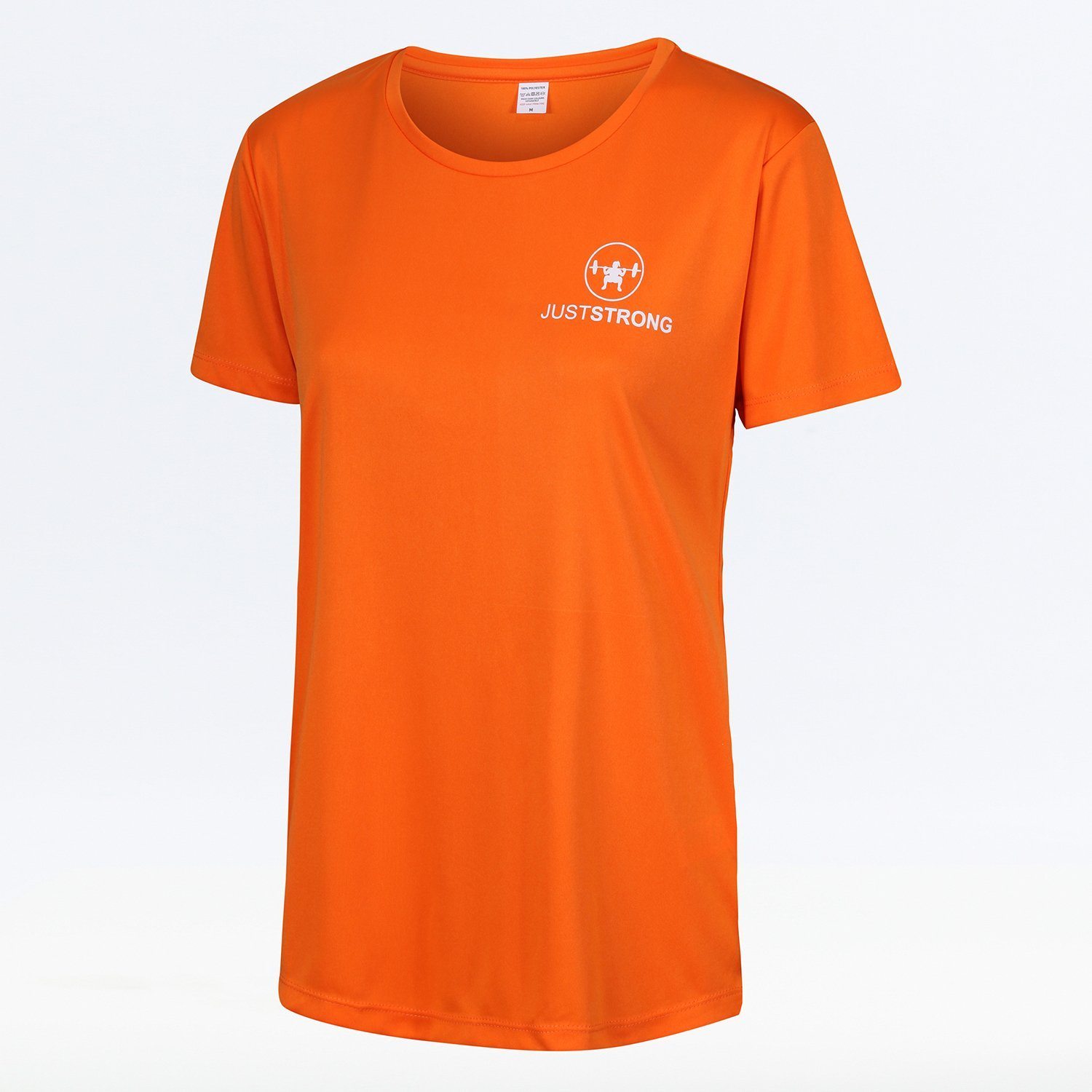 6568811233334-1 ORANGE CRUSH SMOOTH JUST STRONG TEE - Just Strong