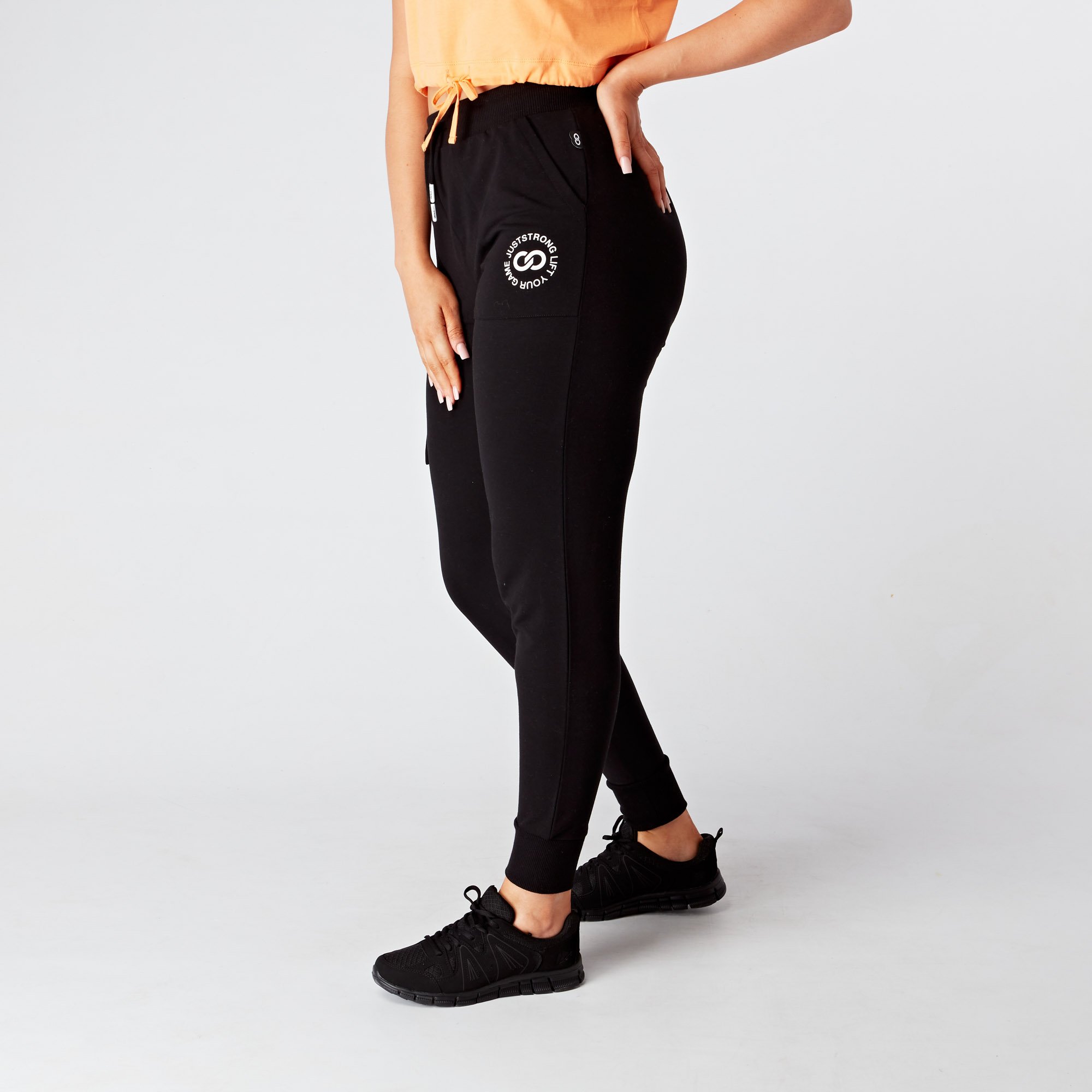 black-cargo-joggers-side