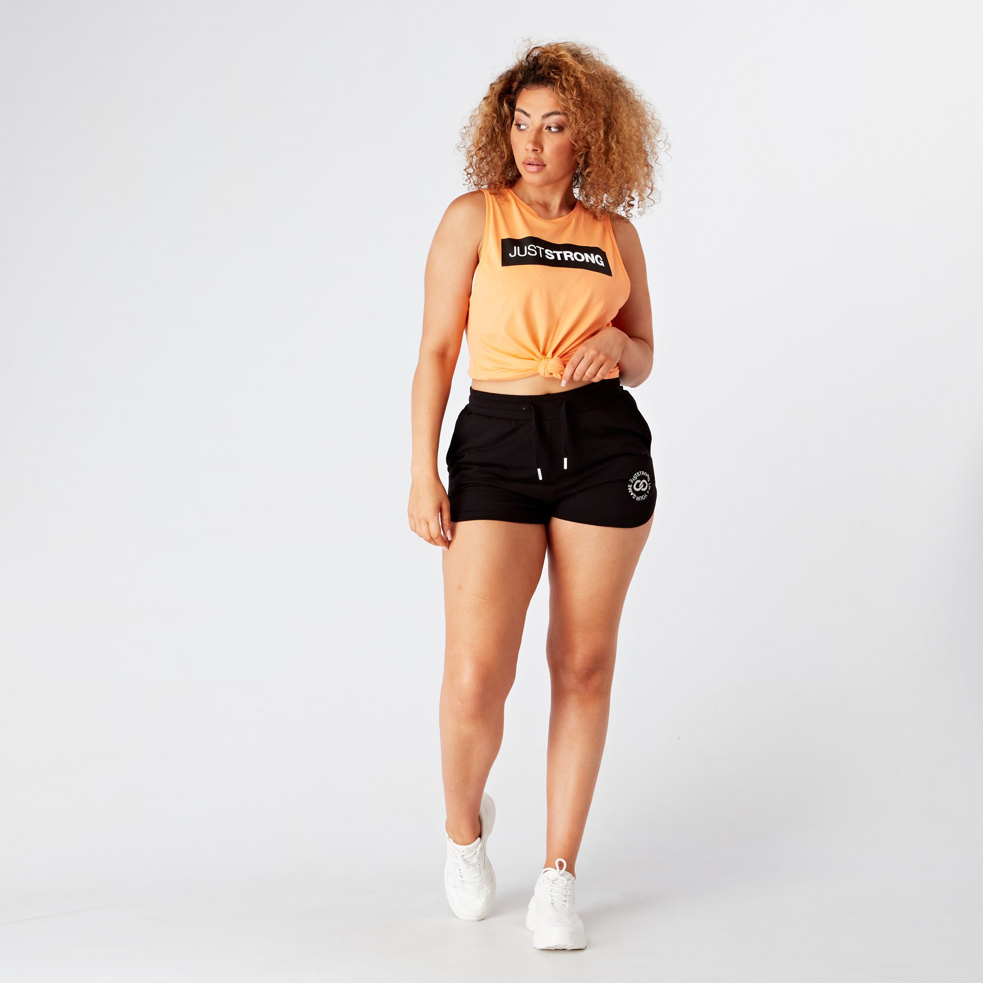 black-jog-shorts-model-front