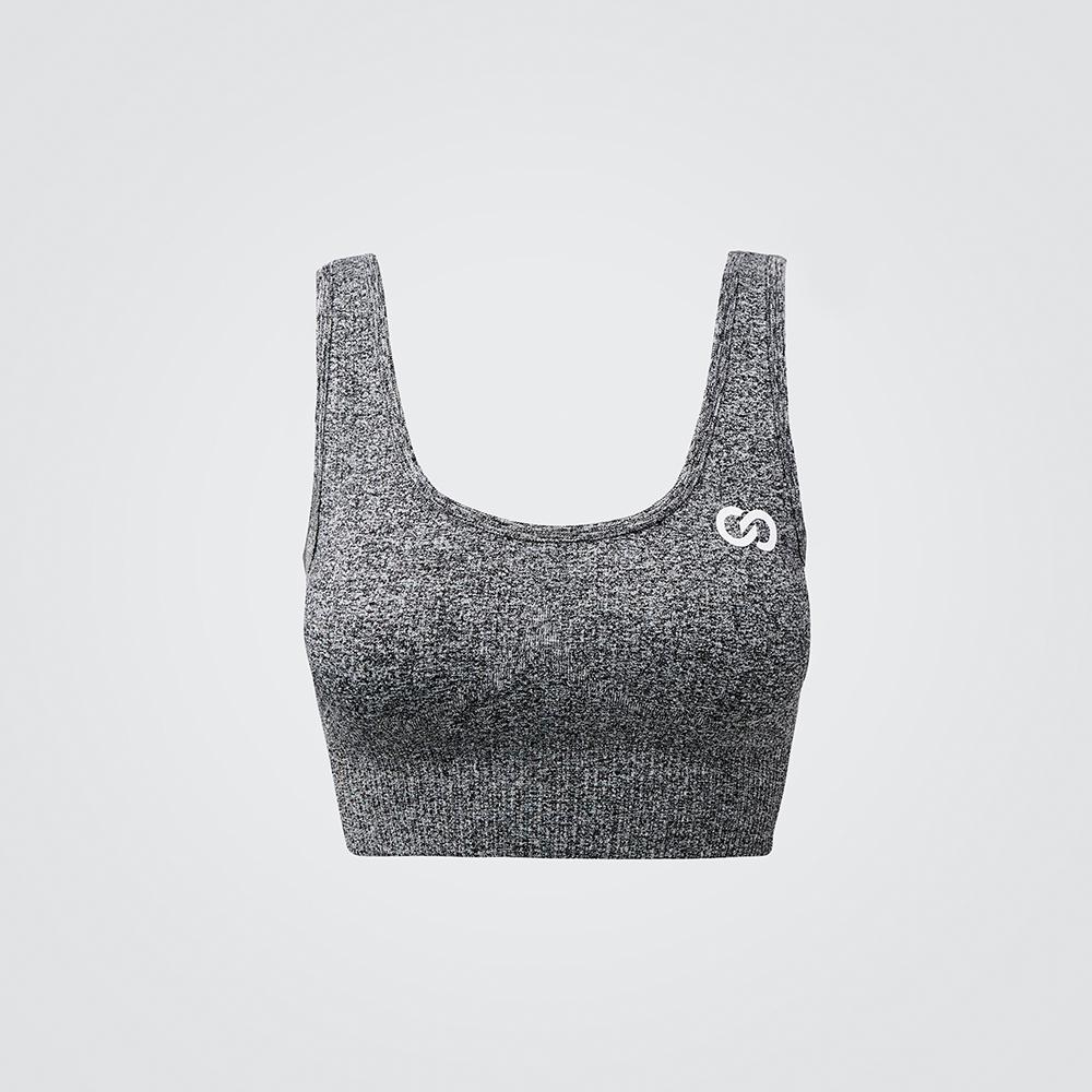 black-melange-ribbed-seamless-bra-front-1