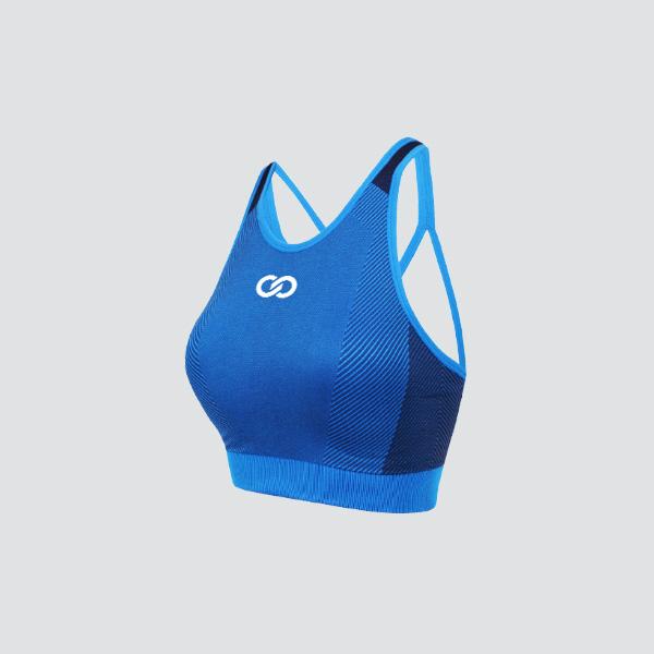 cc-bright-blue-navy-seamless-panelled-crop-top-lateral