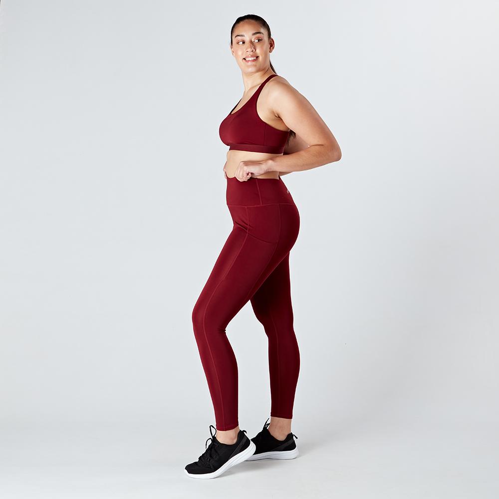 deep-burgundy-core-leggings-model-side