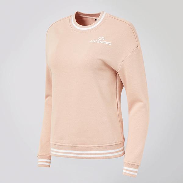 lightrose-white-college-crew-sweatshirt-lateral