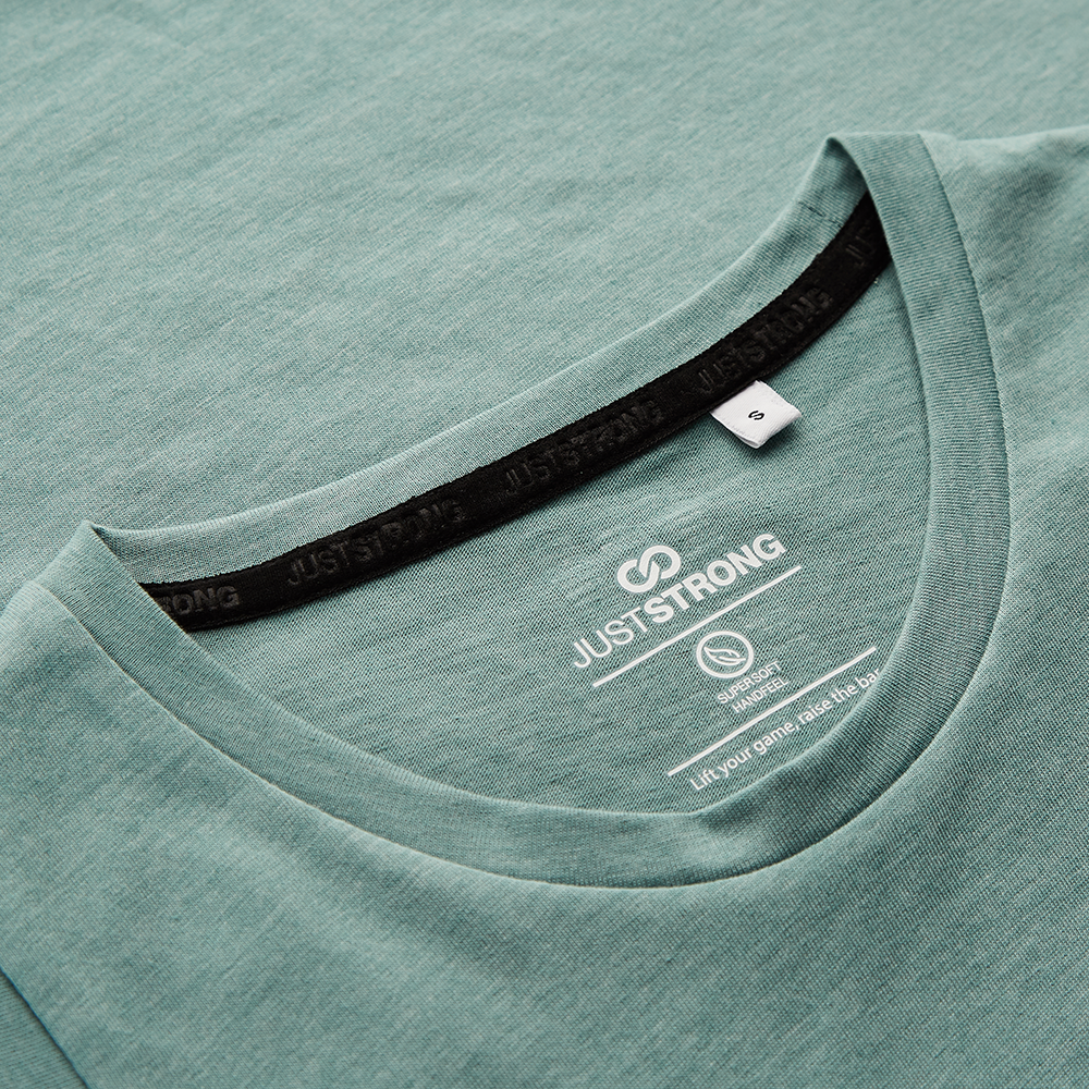 moss-green-marl-athletic-box-tank-detail