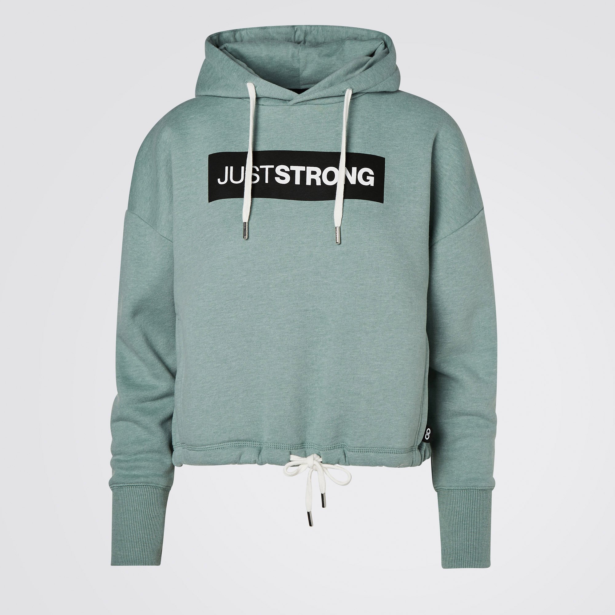 moss-green-marl-relax-cropped-hoodie